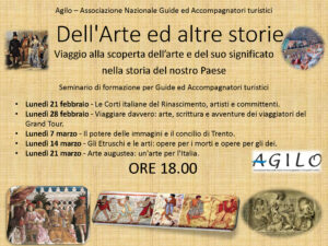 Scopri di più sull'articolo “Dell’Arte ed altre storie” Seminario riservato agli iscritti